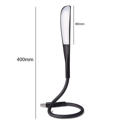 14 Ledli Siyah Esnek Usb Led Lamba
