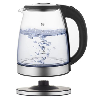 1500W 1.8 Litre Cam Hazneli Su Isıtıcı Mutfak Kettle CRW-7204
