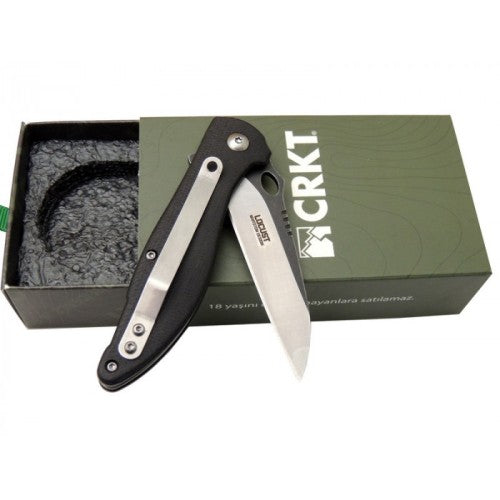 Crkt Locust Kamp Çakısı Siyah Saplı