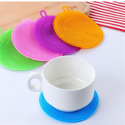 2&apos;li Kir Tutmaz Tırtıklı Yüzey Bulaşık Yıkama Pedi