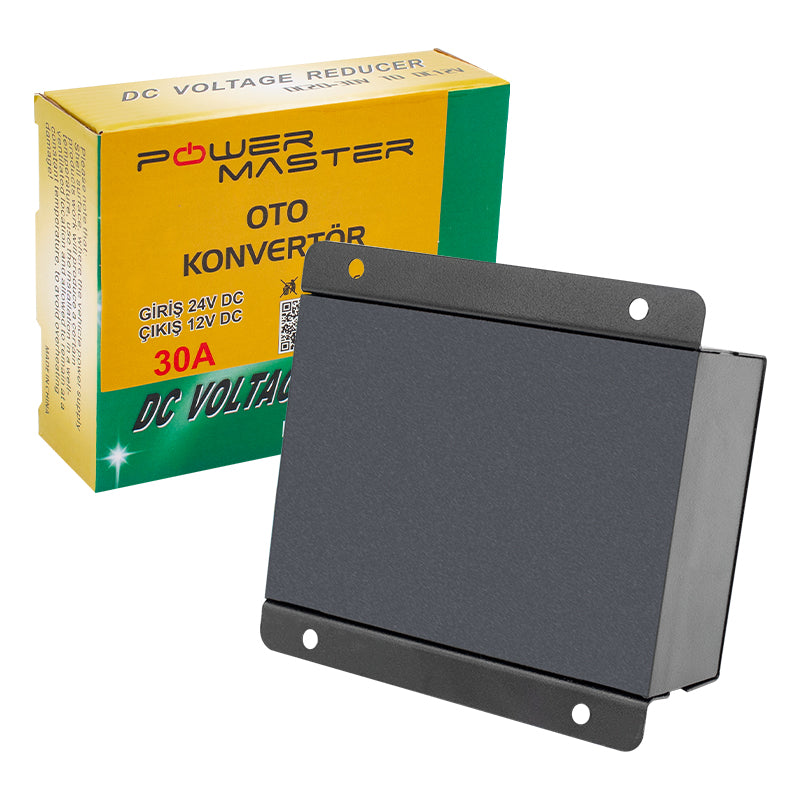 24V DC / 12V DC 30 AMPER OTO KONVERTÖR