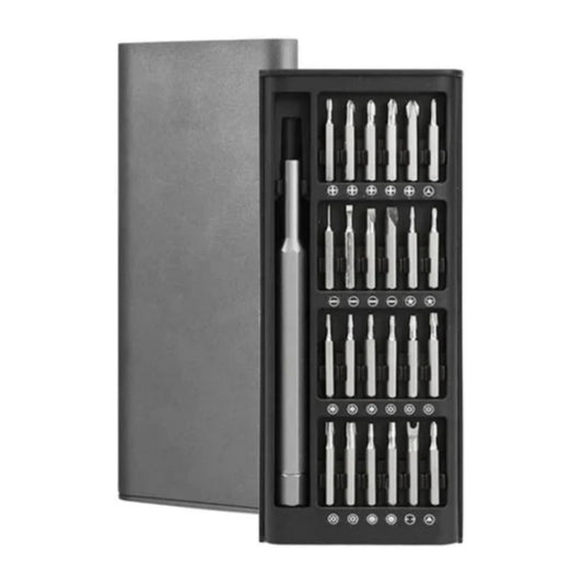 25 Parça 24 farklı uçlu Mıknatıslı 25 in 1  Tornavida Seti