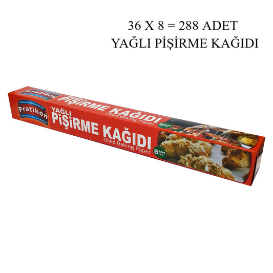 288 ADET YAĞLI PİŞİRME KAĞIT
