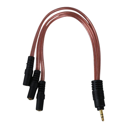 3.5 MM STEREO ERKEK/3 X 3.5 MM STEREO DİŞİ 5+1 KABLO