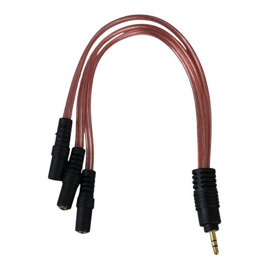 3.5 MM STEREO ERKEK/3 X 3.5 MM STEREO DİŞİ 5+1 KABLO