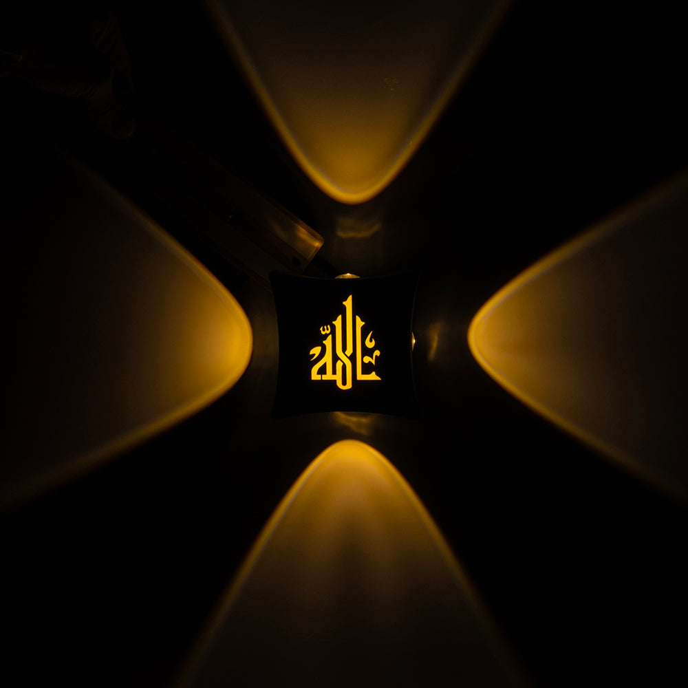 3000K ALLAH DEKORATİF LED DUVAR APLİK