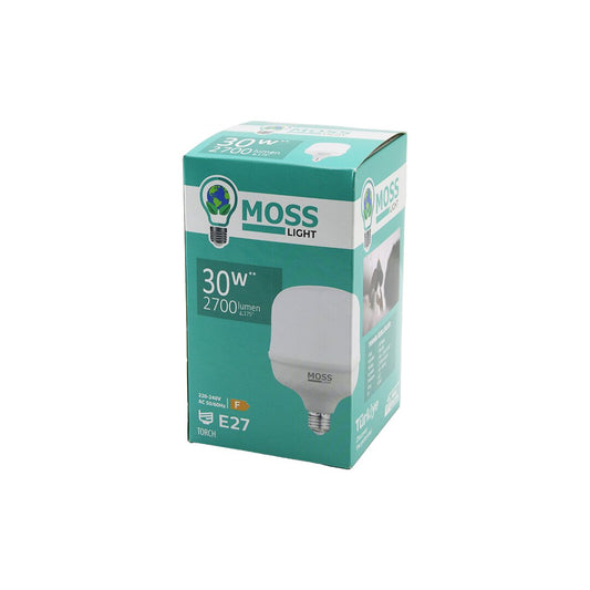 30W  TORCH  LED AMPUL PLASTİK E27 2700LUMEN L175° 5000 SAAT ÖMÜR IP20 185-265V AC MS-3097