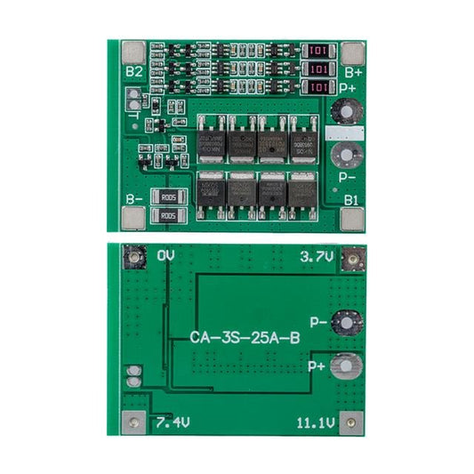3S 25A BMS Devresi Lityum Batarya Şarj Modülü BMS-24227