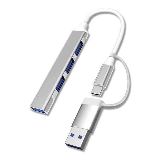 4 Port&amp;apos;lu Bağlantı İstasyonu Ultra İnce USB Bölücü TYPE-C tipi Çoklu Arayüz Adaptörü Multi Usb Çoklayıcı