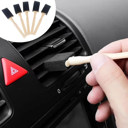 5&amp;apos;li Araba Havalandırma Temizleme Fırçaları Klima Çıkışları,Toz Alma&amp;amp;Otomobil İçi Detaylı Mini Temizlik Aparatları