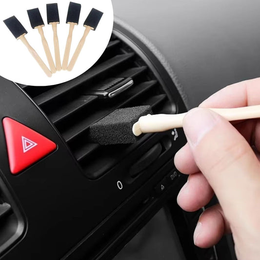 5&amp;apos;li Araba Havalandırma Temizleme Fırçaları Klima Çıkışları,Toz Alma&amp;amp;Otomobil İçi Detaylı Mini Temizlik Aparatları