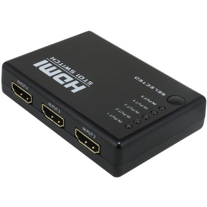 5 GİRİŞ 1 ÇIKIŞ HDMI SWITCHER TOPLAYICI KUMANDALI ADAPTÖRSÜZ