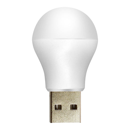 5 VOLT - 1 AMPER USB LED LAMBA BEYAZ