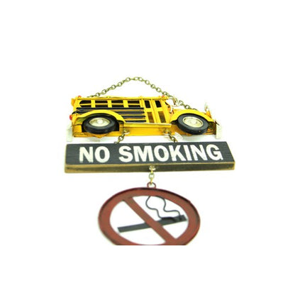 No Smoking Dekoratif Yazı