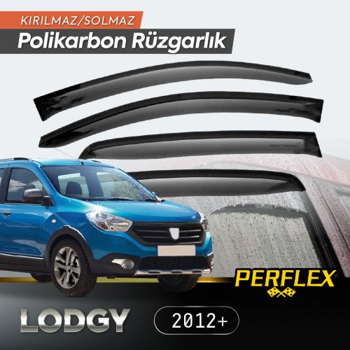 Dacia Lodgy 2012+ Cam Rüzgarlığı V2 Düz