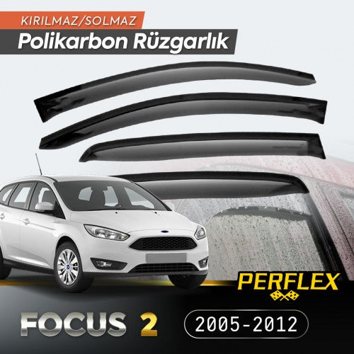 Ford Focus 2 2005-2012 Cam Rüzgarlığı V2 Mugen