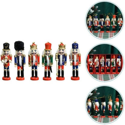 KURŞUN ASKER AHŞAP DEKORATİF EŞYA (6lı SET 13CM)