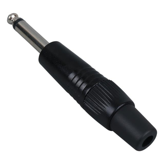 6.3 MM MONO GİTAR JACK FİŞ CANON TİPİ METAL NİKEL