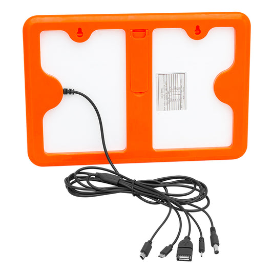 6 VOLT - 1.33 AMPER - 8 WATT SOLAR PANEL