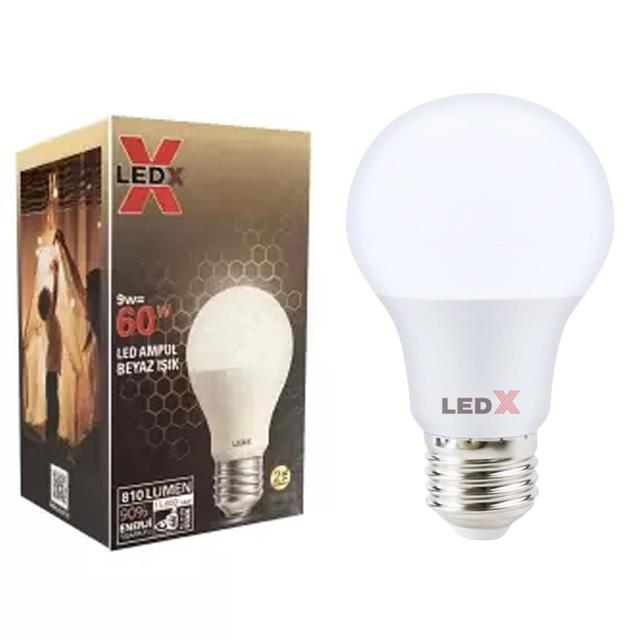 9 WATT E27 6500K 810 LÜMEN BEYAZ LED AMPUL