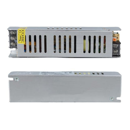 ALN-M1205S 12 Volt 5 Amper Slim Metal Kasa Adaptör 160x40x35mm