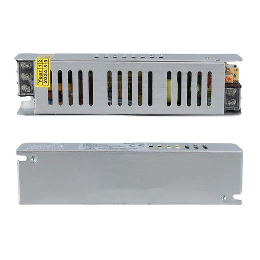 ALN-M1205S 12 Volt 5 Amper Slim Metal Kasa Adaptör 160x40x35mm