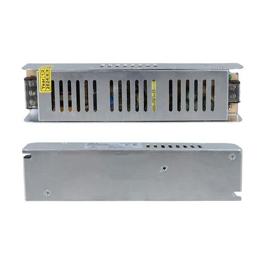 ALN-M1210S 12 Volt 10 Amper 120 Watt Slim Metal Kasa Adaptör 190x48x38mm