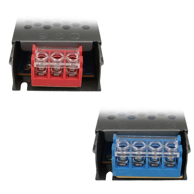 ALN-M1225 12 Volt 25 Amper 210x25x18mm Ultra Slim Metal Kasa Adaptör
