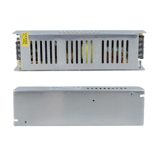 ALN-M2485S 24 Volt 8.5 Amper Slim Metal Kasa 200x60x40mm