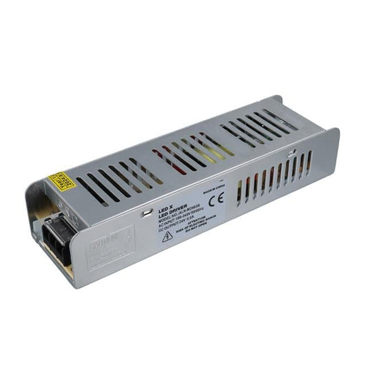 ALN-M2485S 24 Volt 8.5 Amper Slim Metal Kasa 200x60x40mm