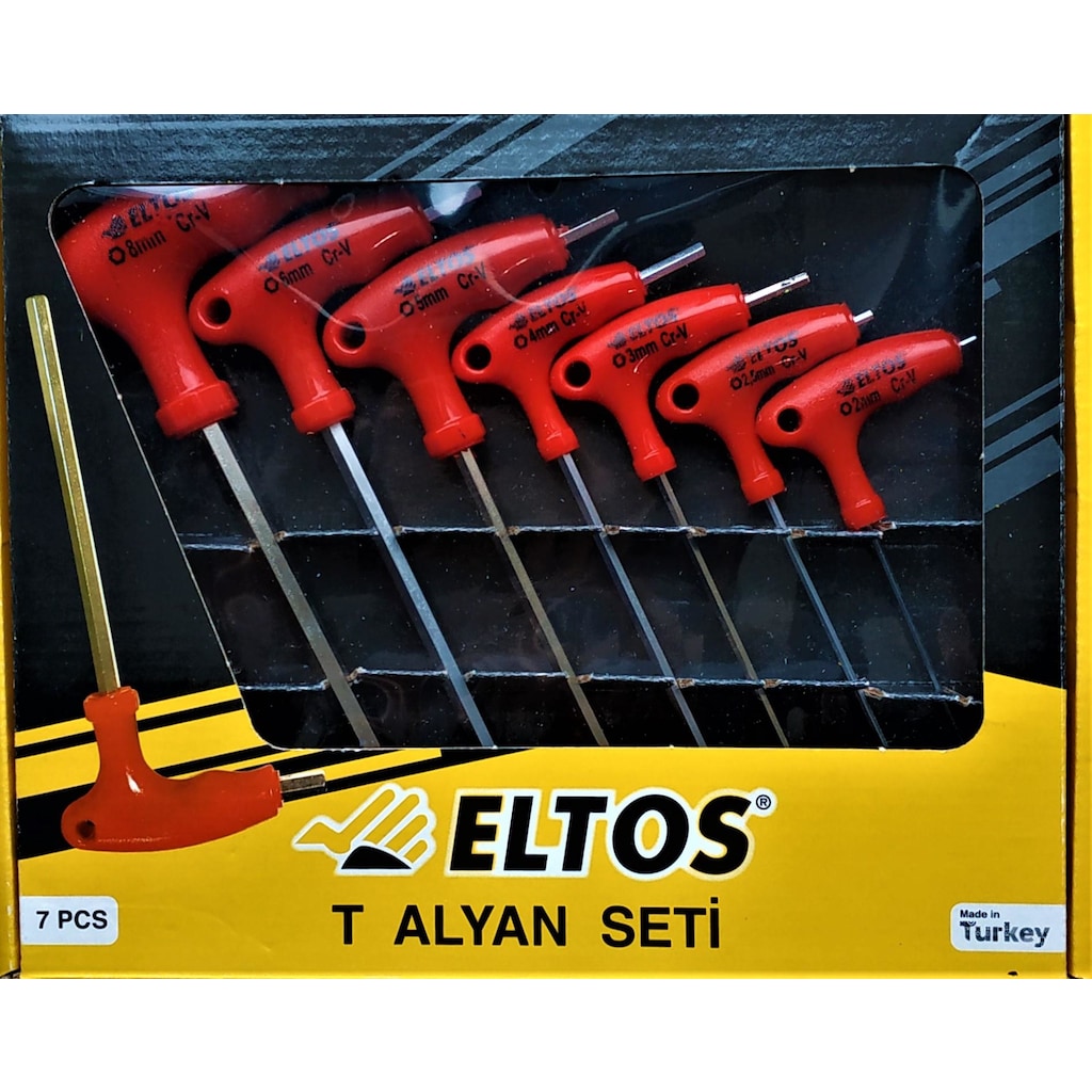Alyan Takımı 7 Parça T Tipi Allen - Eltos