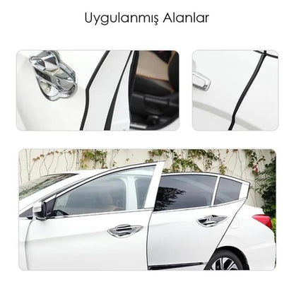 Araç İçi Dışı U Tipi Geçmeli 4 Metre Koruyucu Dekoratif Esnek Çıta