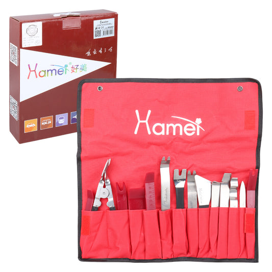 ARAÇ İÇİ SES SİSTEMİ SÖKME - LASTİK SÖKME -  KAPI DÜZELTME ÇIKARMA SETİ (14 FARKLI APARAT)