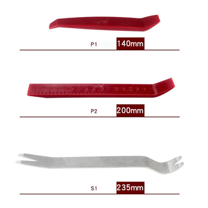ARAÇ İÇİ SES SİSTEMİ SÖKME - LASTİK SÖKME - KAPI DÜZELTME ÇIKARMA SETİ (17 PARÇA)