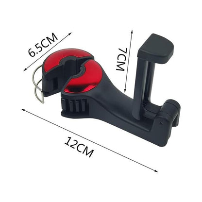 Araç Koltuk Arkası Kanca Askılık- Telefon Tutucu (Teleskopik)