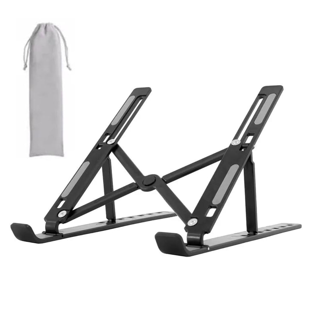 AŞINABİLİR KATLANIR ALÜMİNYUM TABLET/NOTEBOOK/LAPTOP STAND (10 - 15.6)