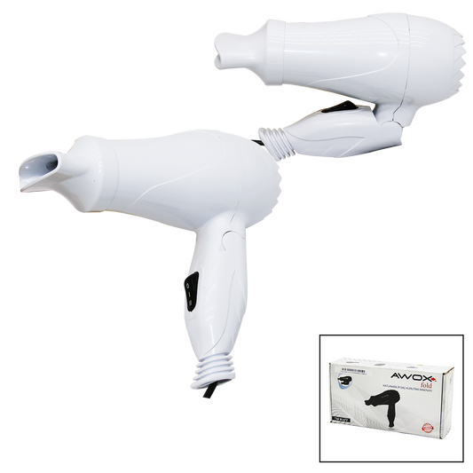 AWOX FOLD SAÇ KURUTMA - FÖN MAKİNESİ SEYAHAT TİPİ 750W