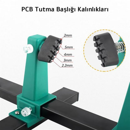 Ayarlanabilir PCB Levha Board Tutucu Havya Tamir Standı