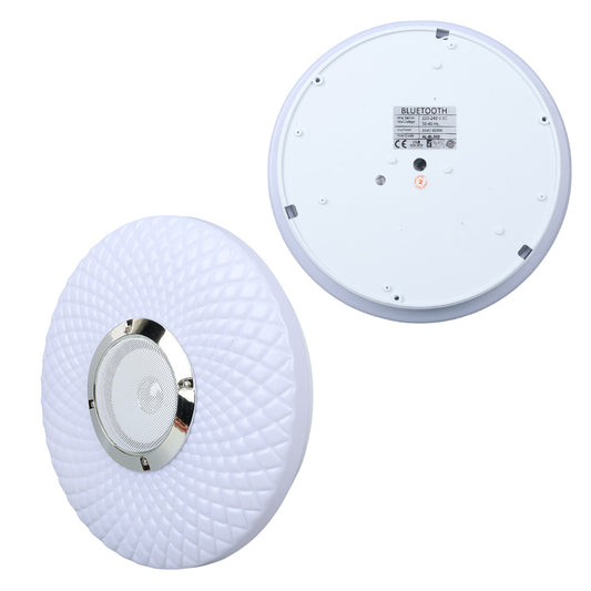 BEYAZ 30*6 CM 24 WATT BLUETOOTH HOPARLÖRLÜ TAVAN AYDINLATMA