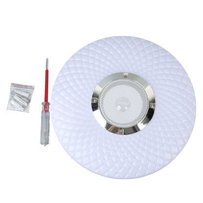 BEYAZ 30*6 CM 24 WATT BLUETOOTH HOPARLÖRLÜ TAVAN AYDINLATMA