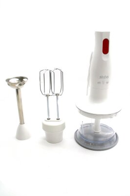BLENDER SETİ  DOĞRAYICI - MİKSER - BLENDER  600ML HAZNE  350W SHB-3182