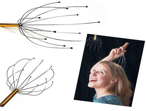 Çok Telli Kafa Masaj Aleti