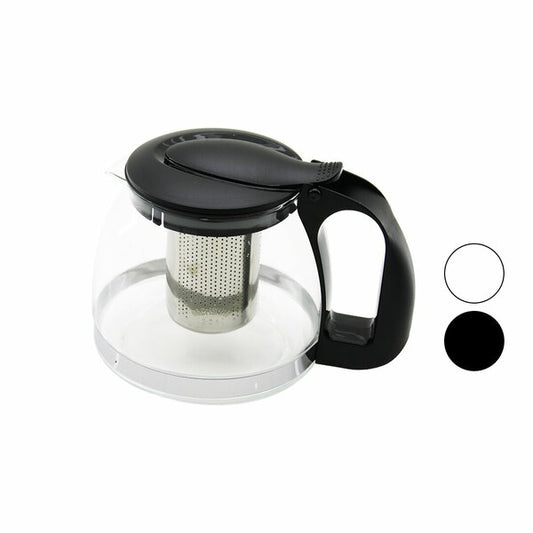 CAM DEMLİK 900ML - SİYAH VEYA BEYAZ GÖNDERİLİR