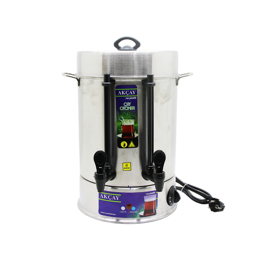 ÇAY OTOMATI 40 BARDAK SEMAVER ELEKTRİKLİ ÇAY MAKİNESİ ( MARKA DEĞİŞKENLİK GÖSTEREBİLİR ) 