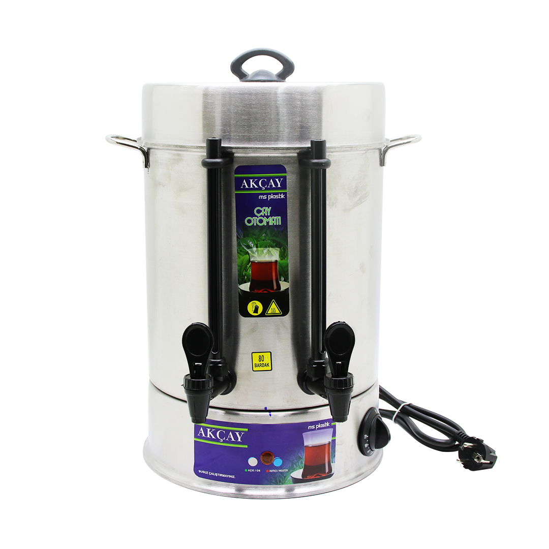 ÇAY OTOMATI 80 BARDAK SEMAVER ELEKTRİKLİ ÇAY MAKİNESİ ( MARKA DEĞİŞKENLİK GÖSTEREBİLİR ) 