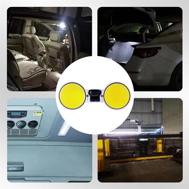 Cob Led Araç Tavan - Bagaj Aydınlatma DC10-48 Volt (2Li Paket)