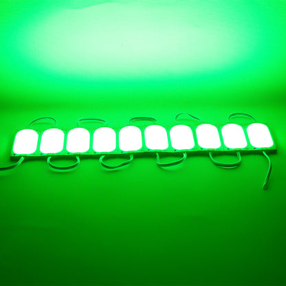 COB MODÜL LED 12V 3W YEŞİL 85 X 35MM IP65 220-240LM 140 DERECE