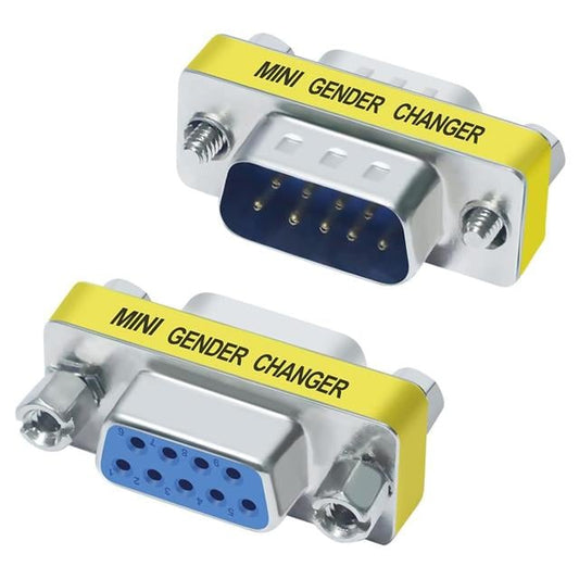 DB9 RS232 Erkek-Dişi (M2F) 9 Pin Çevirici Ara Adaptör