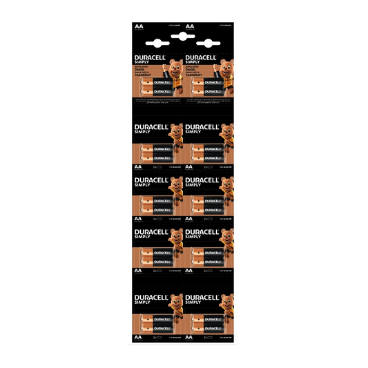DURACELL KALEM PİL ALKALİN 20 PARÇA