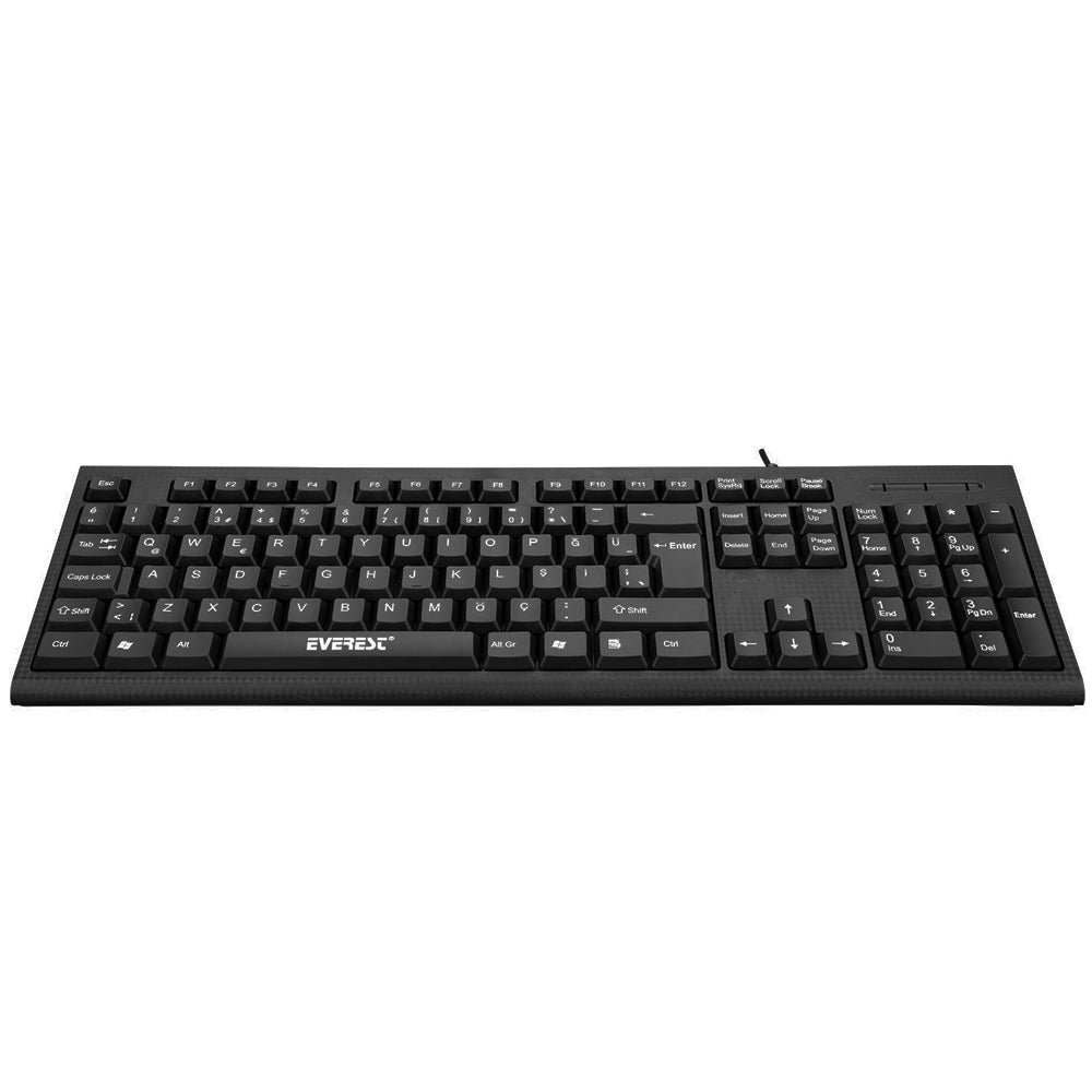 EVEREST KB-871U SİYAH USB STANDART Q KLAVYE